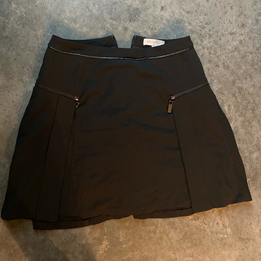 Philosophy edgy circle skater skirt